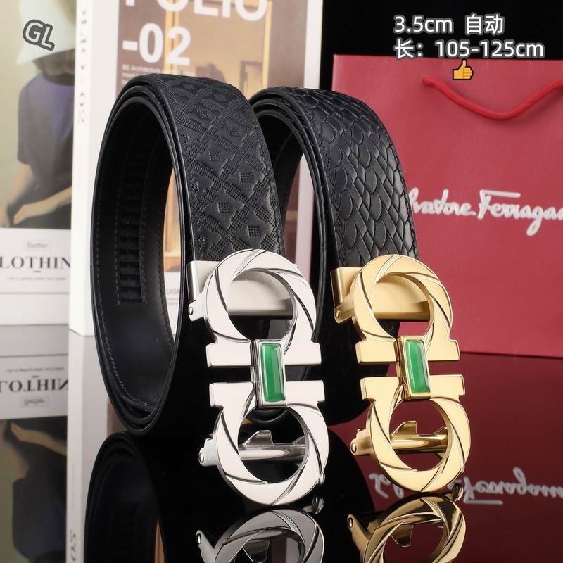 Ferragamo belt 35mmX105-125cm 8L284
